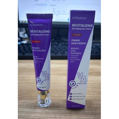 ISHERBIN Eye Cream for Dark Circles, Daily Anti-Aging Under Eye Cream with Vitamin C and Vitamin A