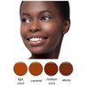 Art of Air 4pc DARK Complexion Professional Airbrush Cosmetic Makeup Set 1/2 oz bottles