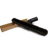 Hardwood Universal Vacuum Cleaner Floor Brush 1 ¼ inch (1.25'') (32mm) Inner Diameter with Horse Hair Soft Bristles 10” Wide Black