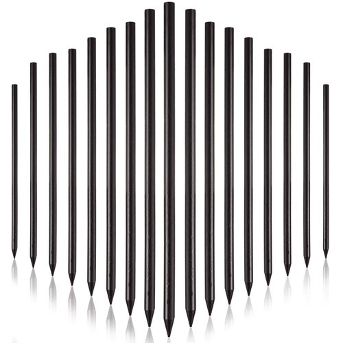 20 Pieces Vintage Wood Hair Sticks Pencil Hair Sticks Chopstick Hair Clip Black Long Hairpins, Chinese Hair Chopsticks for Women Bun Hairstyles Decorative Holder