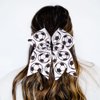 Soccer Bow Girls Sport Football Hair Bow Cheer Bow Hair Tie Ponytail Holder TSFQ01 (2 Hair Bows)