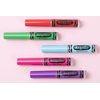 Lip Smacker Crayola Liquid Lip Gloss 5 Party Pack, 0.45 Fl. Oz, Firefly Red Punch, Wild Strawberry, Plumsicle, Aquamarine Magic, Green Jelly Bean