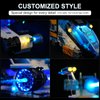 DALDED LED Lighting Kit for Lego DREAMZzz Mr. Oz's Spacebus, LED Light Compatible with Lego 71460 Building Block Models (Not Include Lego Set)