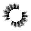 ILLPTA Fluffy Wispy Volume False Eyelashes Strip 3D, Natural Look Thick Waterproof Cat Eye Lashes, 16MM Faux Mink Demi Curly Cateye Fake Eyelashes (8D-04)