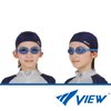 VIEW Swimming Gear V-710JA Junior Squidjet Swim Goggles, Blue