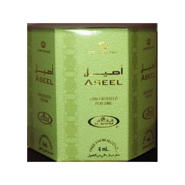 Aseel - 6ml (.2oz) Roll-on Perfume Oil by AlRehab (Box of 6)Q