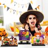 3 Pieces Hocus Pocus Halloween Table Sign Decorations, Halloween Witch Sisters Wooden Centerpiece Table Signs Truck I Smell Children for Kitchen Home Halloween Party Supplies