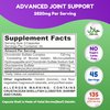 SHIFAA NUTRITION Halal Joint Support Supplement for Men & Women. Glucosamine Chondroitin MSM for Mobility, Cartilage Repair & Joint Comfort, Back & Knee Pain Relief. Non-GMO, Gluten-Free. 135 Capsules