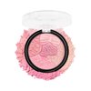 Flower Blush for Cheeks, Matte Shimmer Face Blush Powder, Eyeshadow Contour Multiuse Facial Make up Palette,Long Lasting Waterproof Embossed Blusher,Christmas Makeup Gift for Women-01#Sakura Pink