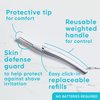 Gillette Venus Dermaplaning Tool, 2 Blade Refills, Exfoliating Face Razors for Women, Eyebrow Razor, Dermaplane Facial Razor for Women Face
