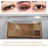 Go Ho 10 Colors Eyeshadow Palette,Matte&Glitter&Shimmer Eyeshadow Makeup,High Pigment Blendable Shades,Naturing-Looking,Waterproof Eyeshadow Makeup Palette,02