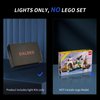DALDED LED Lighting Kit for Lego Pirates Eldorado Fortress Building, LED Light Compatible with Lego 10320 Building Block Models (Not Include Lego Set)