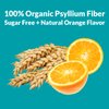 Nusyllium Ultra Sugar Free Keto-Friendly USDA Organic Psyllium Fiber Powder, Daily Fiber Supplement Promotes Digestive Health*, Natural Orange, 42 Servings