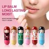 LAMUSELAND 24 Pack Lip Balm Bulk, Moisturizing Long-lasting Natural Lip Balm Lipstick Pack Lip Makeup Set Kit for Women (Multi 02)