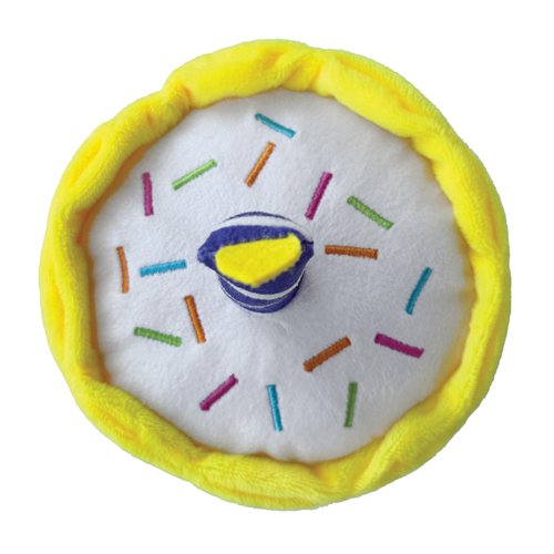 FOUFIT foufouBRAND Unisex Birthday Cake Plush Pet Toy, 6-inch Length, Pet Accessories