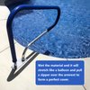 Pool Railing Handrail Comfort Covers 4-Feet Zippered Designed Neoprene Hand Grip Rail Nonslip Cover for Above Ground & Inground Pool Ladder Hand Rail (Royal Blue(1)