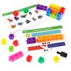 219 Pcs Math Learning Linking Cube with Activity Cards Storage Container Set, Plastic Colorful Counting Blocks for Preschool Learning Activities Math Manipulatives Homeschool Teacher Kindergarten