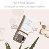PUR Beauty 4-in-1 Tinted Moisturizer with SPF 20 - Hydrating Skin Tint Face Moisturizer, Primer & Foundation with Shea Butter, Aloe Vera & Vitamin B3 - Vegan Friendly, Paraben Free (Dark)