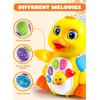 JOYIN Baby Toys Duck, Infant Musical Toys 18+ Months, Tummy Time Toys with Music & Lights, Light Up Learning Toys, Dancing Crawling Baby Toy, Baby Easter Basket Stuffers Gifts