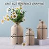 Dry Flower Vases, Ceramic Vase, Living Room Decoration,Flower Arrangement Decoration Shooting Props