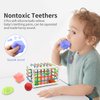 AiTuiTui Montessori Baby Toys for 1 Year Old Boy Girl Gifts, Shape Sorter Baby Toys 6 12 18 Months Early Learning Sensory Bin with 3 Soft Textured Balls, Toddlers Toy for Age 1 2 3 Autistic Children
