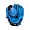 PHINIX 9" Baseball Glove Tee Ball Mitts and Foam Ball for Kids Beginner Play Training Right Hand Throw Blue
