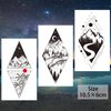 36 Sheets Temporary Tattoos Stickers, Semi Permanent Tattoos, tattoos Stickers，Fake Tattoos Stickers for Women or Kids (Temporary Tattoos)