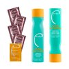 Malibu C Hydrate Color Wellness Collection - Moisturizing Color Safe Shampoo & Hydrating Hair Remedy - Formulated to Preserve + Protect Hair Color