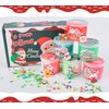 6 Pack Christmas Slime Kit, with 2 Butter Slime and 2 Cloud Slime and 2 Jelly Cube Crunchy Slime, Soft & Stretchy, Birthday Gifts for Kids, Christmas Party Favors for Girls and Boys