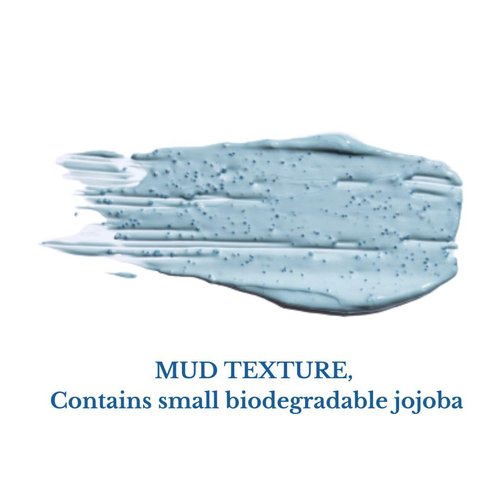 URANG Clarifying Blue Face Mask 3.55 oz | Wash-Off, Clarifying & Exfoliating Blue Clay Face Mask With Jojoba Beads | Reduce Acne, Blackheads & Tighten Pores | Safe For All Skin Types Dry & Sensitive