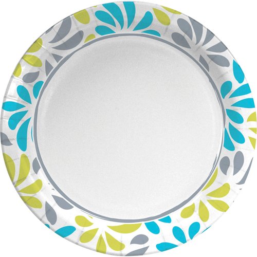 Genuine Joe 10321 Paper Plates, 6 7/8" (pack of 125 plates)