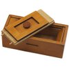 ATDAWN Puzzle Gift Case Box with Secret Compartments, Wooden Money Box to Challenge Puzzles Brain Teasers for Adults