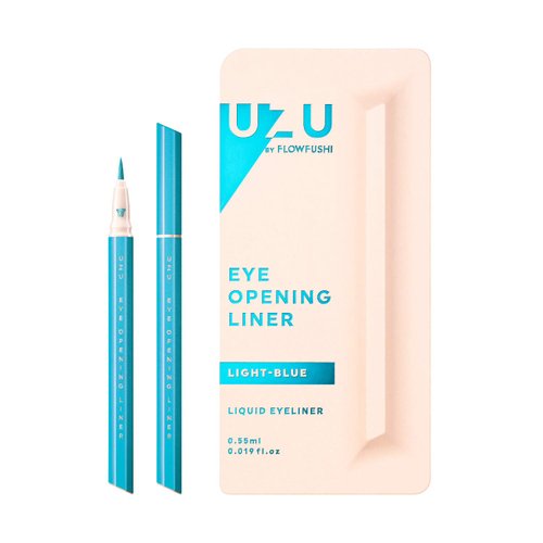 Flowfushi UZU Eye Opening Liner Liquid Eyeliner (Light Blue)