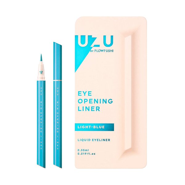 Flowfushi UZU Eye Opening Liner Liquid Eyeliner (Light Blue)
