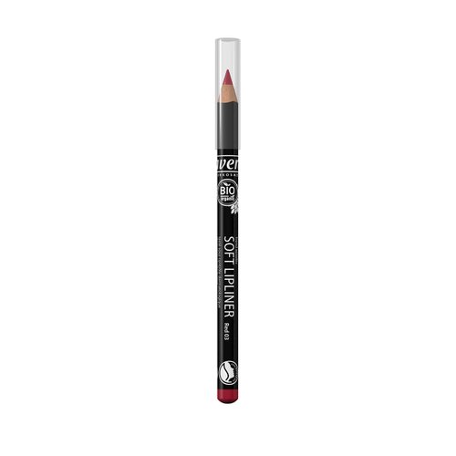 Lavera Red Lip Liner Pencil, Ultra-Smooth, Creamy and Long-Lasting Texture, Vegan, Organic
