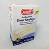 Leader Sheer Bandages, Packs ofFirst Aid Antiseptic, Translucent Protection, Helps Prevent Infection, Protection for First Aid and Wound Care, Compare to Band-Aid, Assorted Sizes, 240 ct.