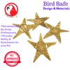 Bonka Bird Toys 3323 Pk4 Natural Huge Vine Stars 6" High by 6" Wide, Parrot Bird Toys, Conure, Amazon, African Grey, and Similar Sized Birds
