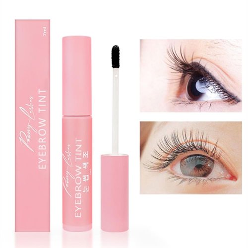 AMCMLLHS Eyelash Tint,Instant Eyebrow Color,Instant Brow Dye Kit,Lash Tint,Eyebrow Dye,Professional Makeup Tinted Eyebrow Mascara,eyeBrow Color with Natural Effects,Safe & Easy to Multiple colors