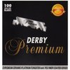 Derby Premium Single Edge Razor Blades, Razor Blades, Single Edge, Ultra Sharp, Chromium - Ceramic - Platinum - Tungsten and Polymer Coated Edges (2)