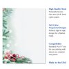 Crystal Pine Christmas Stationery - Holiday Letters, Printer Paper, 25 Sheets, 8½ x 11 Inch, by Current