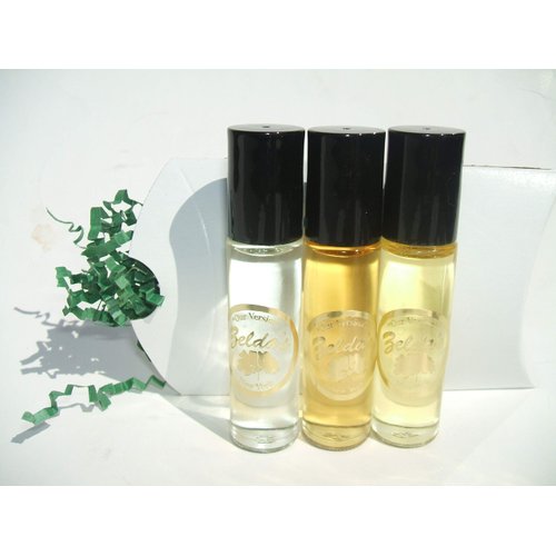 zeldas Patchouli, Lavender, Nag Champa Body Oil 1/3 Oz Box of 3 Exotic Gift for Any Holiday !
