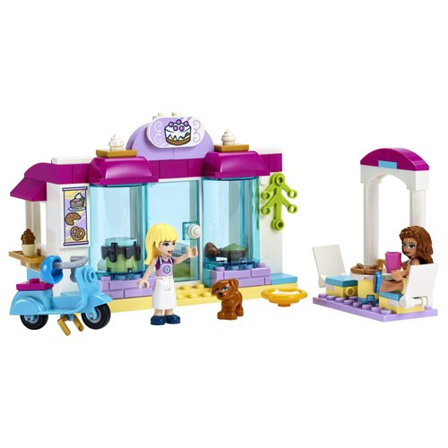 LEGO Friends Heartlake City Bakery 41440 Building Kit; Kids Café Toy Playset Friends Stephanie and Olivia; Collectible Toy, New 2021 (99 Pieces)