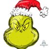 Amscan Licensed Grinchmas Party Supplies, Intended for Seuss Grinch Christmas Theme Collection, Balloon Set of 2, Officially Licensed by Anagram With Christmas Card