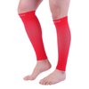 Doc Miller Calf Compression Sleeve Men and Women - 20-30mmHg Shin Splint Compression Sleeve Recover Varicose Veins, Torn Calf and Pain Relief - 1 Pair Calf Sleeves Red Color - Small Size