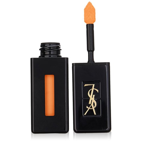 Yves Saint Laurent Vernis A Levres Vinyl Cream Lip Stain, 408 Corail Neo-pop, 0.18 Ounce