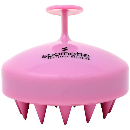Spornette Scalp Massager Shampoo Brush Pink