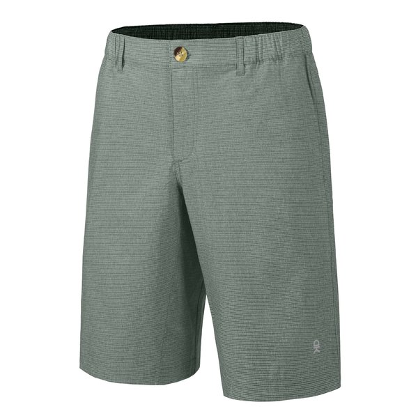 Little Donkey Andy 12 Inch Inseam Golf Shorts for Men Bermuda Quick Dry Elastic Waist Shorts for Hiking Travel Casual Green M