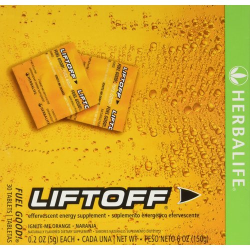 Herbalife LIFTOFF Energy Drink Ignite Orange 30 TABS