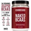 Cherry Lime Naked BCAAs Amino Acids Powder, 100% Pure 2:1:1 Formula, Vegan Branched Chain Amino Acids, Instantized All Natural BCAA Powder Supplement - 501 Grams, 34 Servings