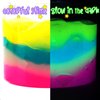 22 Pack Galaxy Slime Set Glow in The Dark Watery Slime Party Favors for Kids Toys Fun Slime Christmas Toys for Boys Girls